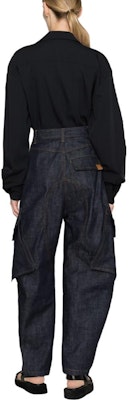 (W) Lemaire 黑色長袖單排釦休閒襯衫 SH1000LF1042 Shop (W) Lemaire 黑色長袖單排釦休閒襯衫 SH1000LF1042