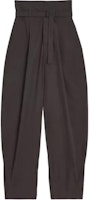 (Women) Lemaire Brown Loose-Fit Pleated Casual Pants. PA1187LF1356BR449 (Women) Lemaire Brown Loose-Fit Pleated Casual Pants. PA1187LF1356BR449
