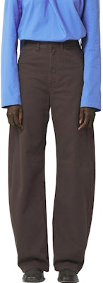 (W) Lemaire 法式棕色極簡直筒拉鍊休閒長褲 PA1052LD1001BR495 Lookbook (W) Lemaire 法式棕色極簡直筒拉鍊休閒長褲 PA1052LD1001BR495