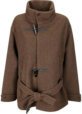 (W) Lemaire 棕色羊毛立領長袖大衣 CO1092LF1117-MU194 Buy (W) Lemaire 棕色羊毛立領長袖大衣 CO1092LF1117-MU194