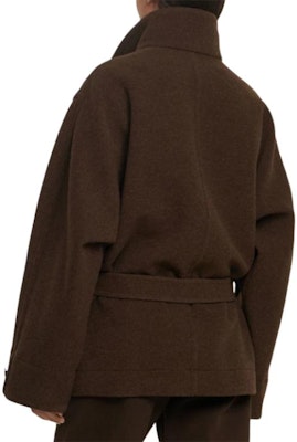 (W) Lemaire 棕色羊毛立領長袖大衣 CO1092LF1117-MU194 Purchase (W) Lemaire 棕色羊毛立領長袖大衣 CO1092LF1117-MU194