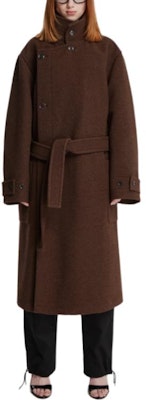 (W) Lemaire Kot Panjang Perang Ala Chic Musim Luruh/Musim Sejuk. CO1090LF1117-MU194 Shop (W) Lemaire Kot Panjang Perang Ala Chic Musim Luruh/Musim Sejuk. CO1090LF1117-MU194