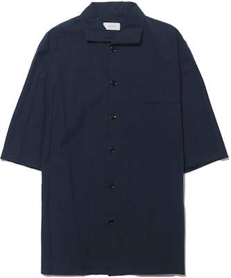 (W) Lemaire Kemeja Lengan Pendek Oversized Biru Navy SH1014LF10-67790 Buy (W) Lemaire Kemeja Lengan Pendek Oversized Biru Navy SH1014LF10-67790