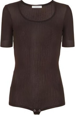 (W) Lemaire 修身圓領短袖T恤 棕色 TO1158-LK1017-BR490 Order (W) Lemaire 修身圓領短袖T恤 棕色 TO1158-LK1017-BR490