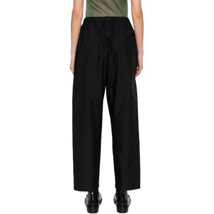 Purchase (W) Lemaire 中腰鬆款彈性直筒長褲 黑色 PA1047LF1209-BK999