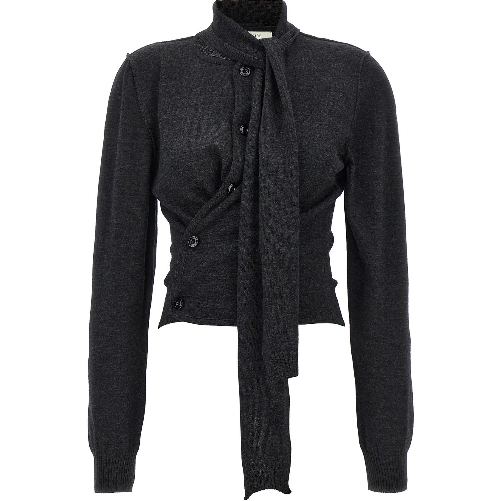 Order (W) Lemaire FW24 修身高領長袖針織毛衣 灰色 TO1251-LK087-BK966