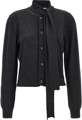 (W) Lemaire FW24 修身高領長袖針織毛衣 灰色 TO1251-LK087-BK966 Shop (W) Lemaire FW24 修身高領長袖針織毛衣 灰色 TO1251-LK087-BK966