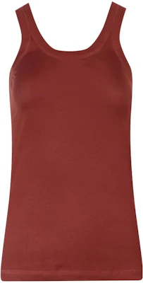 (Women) Lemaire Knit Tank Top Round Neck Solid - Reddish Brown TO1018LJ060BR400 Buy (Women) Lemaire Knit Tank Top Round Neck Solid - Reddish Brown TO1018LJ060BR400