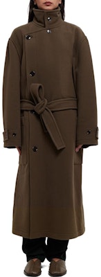 (W) Lemaire SS23 法式褐色單排扣長大衣 法式時尚風格 CO1037LF1116BR500 Lookbook (W) Lemaire SS23 法式褐色單排扣長大衣 法式時尚風格 CO1037LF1116BR500