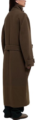 (W) Lemaire SS23 法式褐色單排扣長大衣 法式時尚風格 CO1037LF1116BR500 Shop (W) Lemaire SS23 法式褐色單排扣長大衣 法式時尚風格 CO1037LF1116BR500