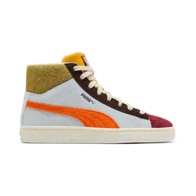 (W) lemlem Puma Suede Mid 'Icy Blue Cayenne Pepper'