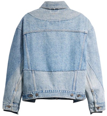 (W) 리바이스 90s 컬러블록 데님 자켓 롱 슬리브 블루 A7433-0000 Lookbook (W) 리바이스 90s 컬러블록 데님 자켓 롱 슬리브 블루 A7433-0000