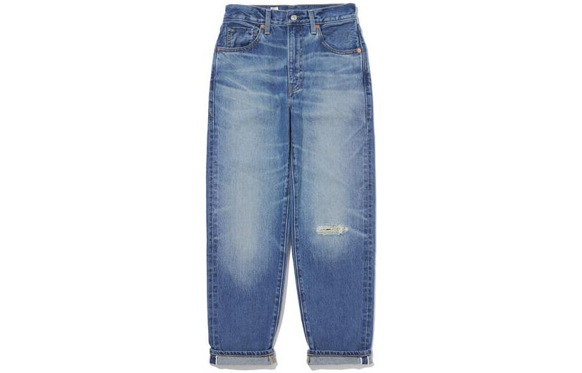 Buy (W) Jeans Rectos Azul Desgastados Levi's A5888-0001