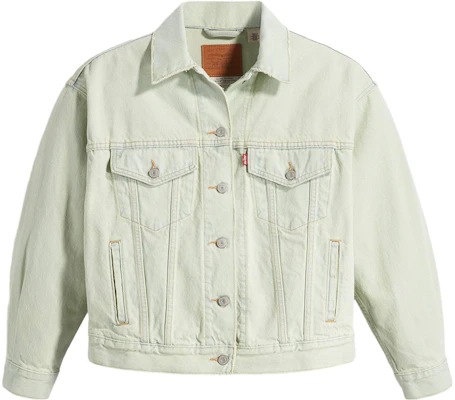 (Women) Levi's Casual Solid Button-Up Collar Green Jacket A1743-0025 Buy (Women) Levi's Casual Solid Button-Up Collar Green Jacket A1743-0025