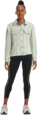 (Women) Levi's Casual Solid Button-Up Collar Green Jacket A1743-0025 Details for (Women) Levi's Casual Solid Button-Up Collar Green Jacket A1743-0025