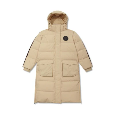 (Women) Levi's FW22 Khaki Long Puffer Coat with Hood A5178-0001
