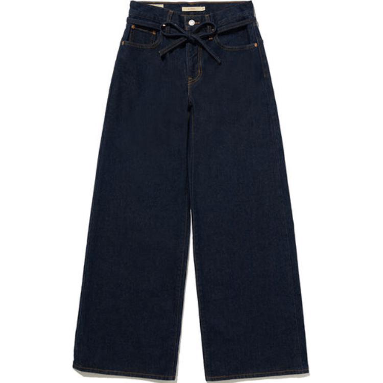 Order (W) Levi''s FW24 Relaxed Fit Solid Tie Jeans - Biru Indigo Tua A8701-0007