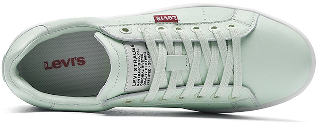 (Women) Levi's Levis Casual Sneakers 'Light Green' L024N11113 Shop (Women) Levi's Levis Casual Sneakers 'Light Green' L024N11113