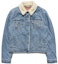 Order (Women) Levi's Sherpa-Lined Denim Jacket Blue 36136-0000