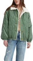 Lookbook (W) Levi''s 綠色單排扣翻領外套 A5869-0002
