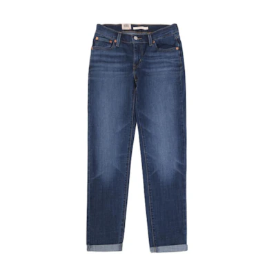 (Women) Levi's Straight-Leg Casual Jeans Denim Blue 0164 19887-0164-YS-ZB-服