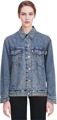 (W) 리바이스 오버핏 긴팔 데님 재킷 A7768-0000 Shop (W) 리바이스 오버핏 긴팔 데님 재킷 A7768-0000