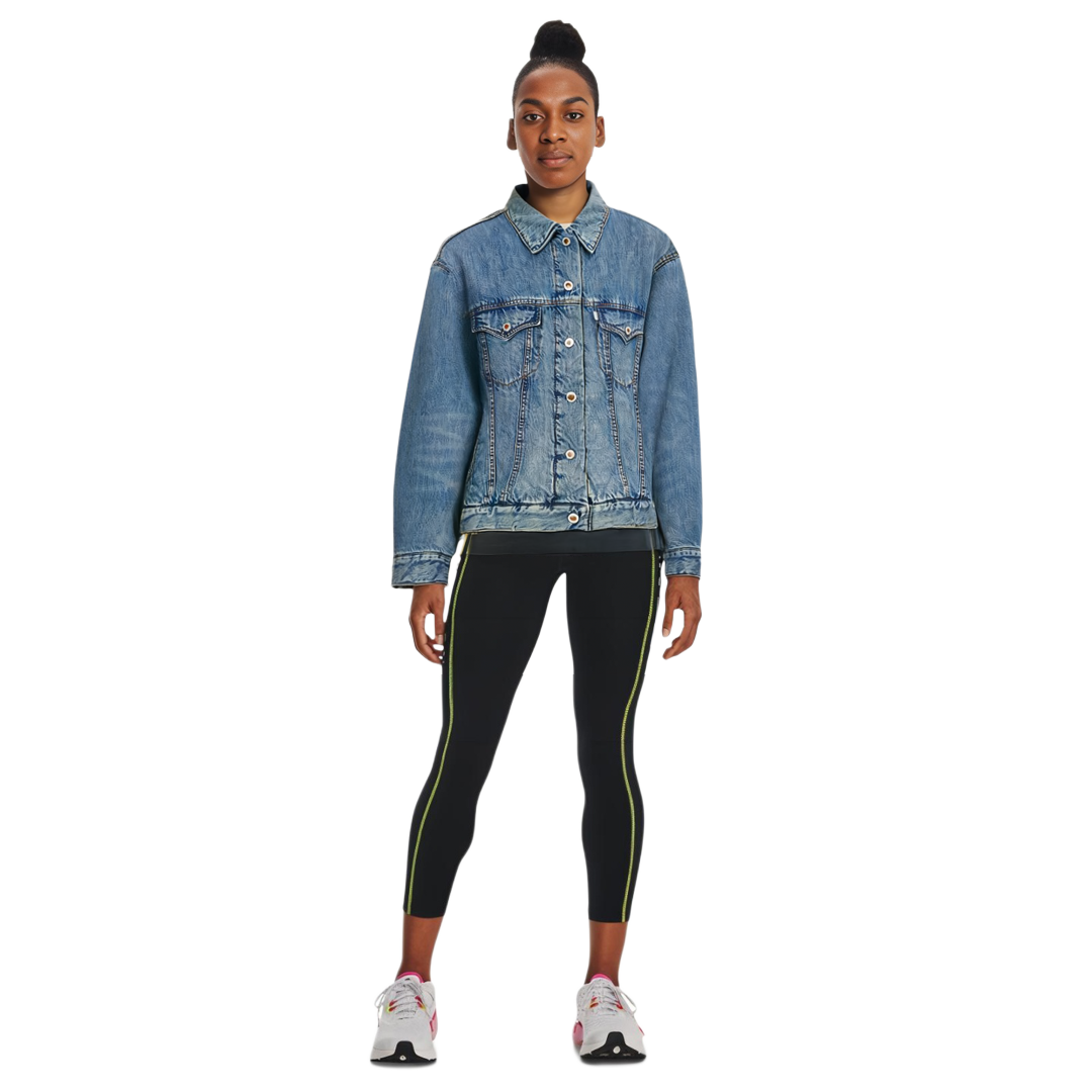 Details for (W) 리바이스 오버핏 긴팔 데님 재킷 A7768-0000