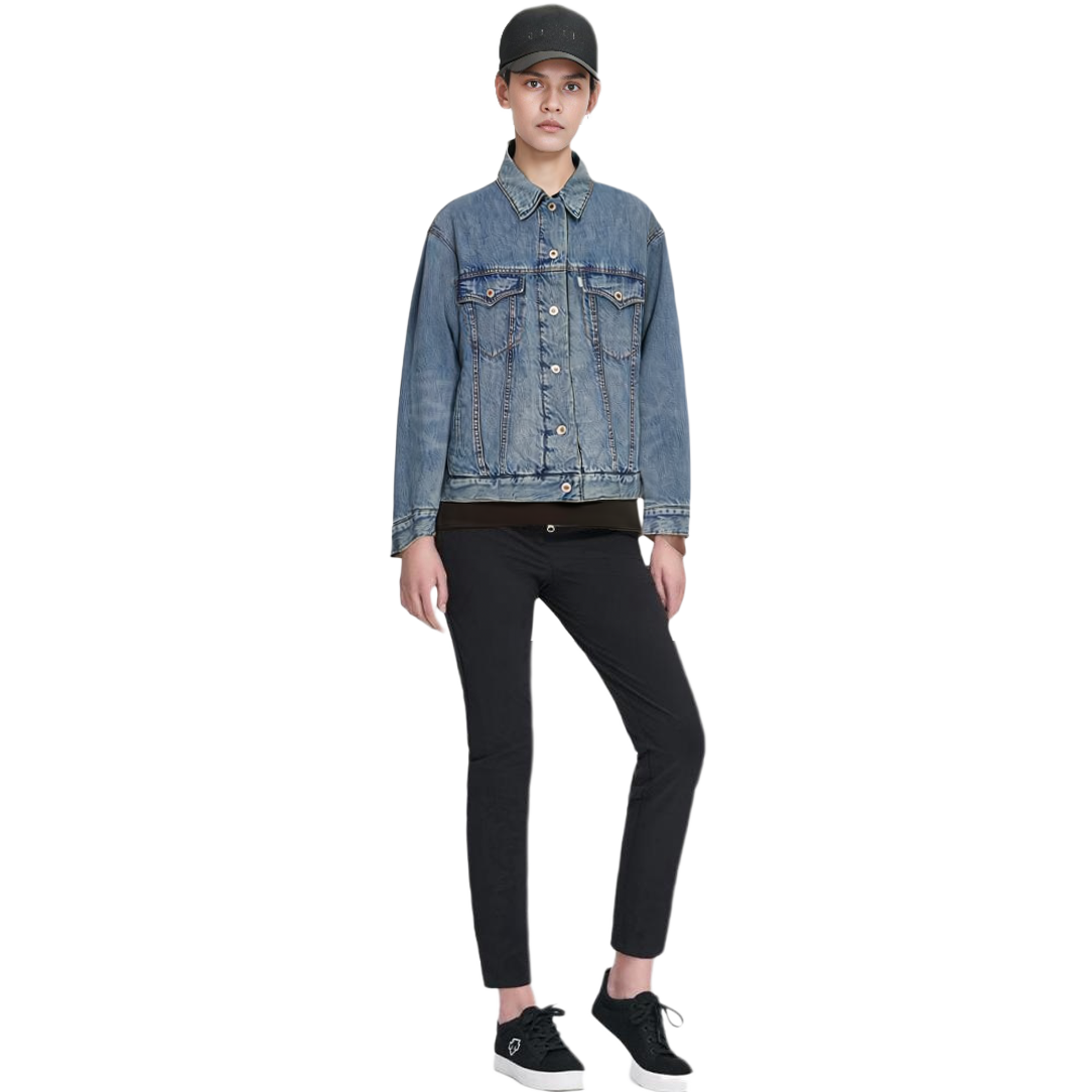 Sizing (W) 리바이스 오버핏 긴팔 데님 재킷 A7768-0000