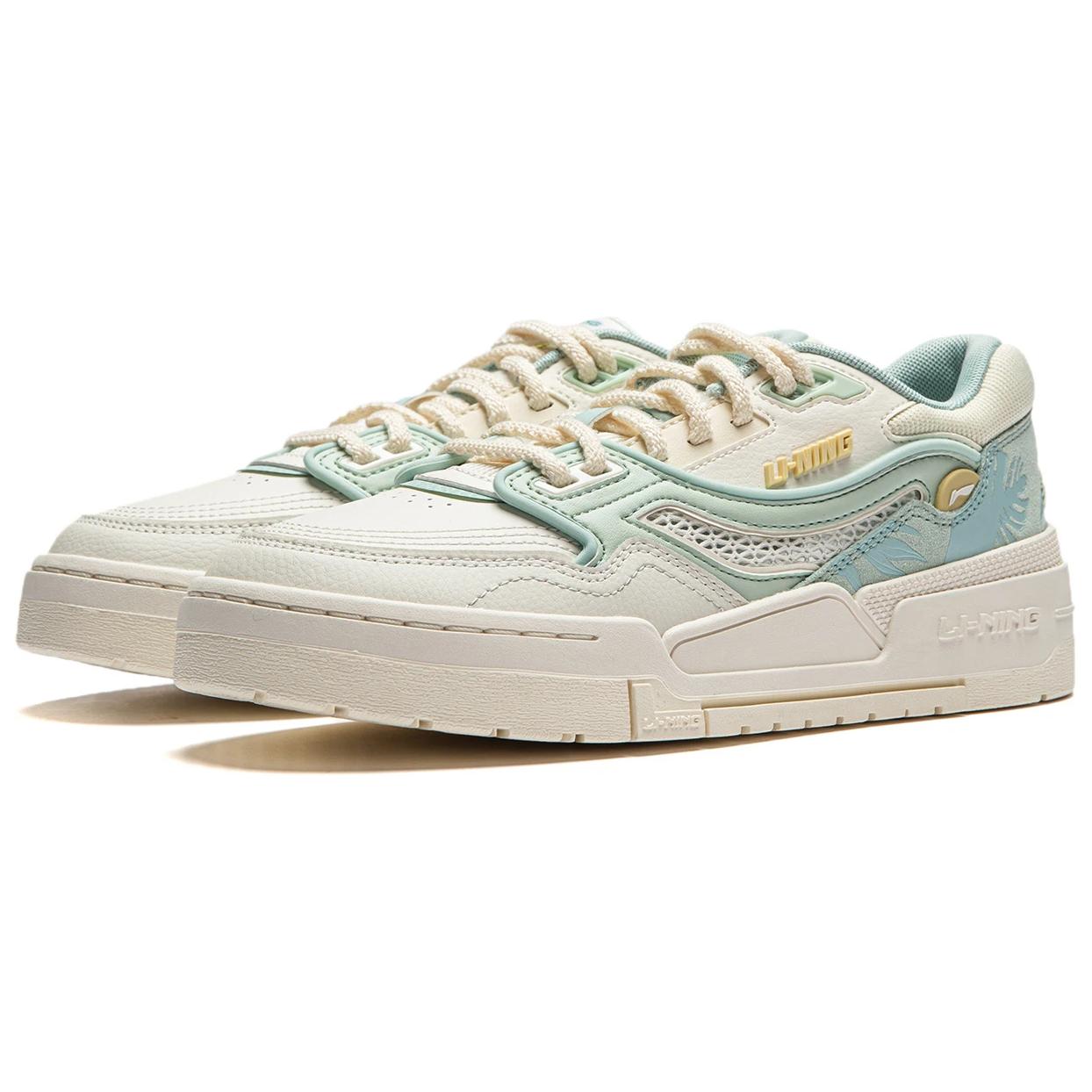 Lookbook (W) Li-Ning 001 BTC 'Beige Biru' AGCU054-2