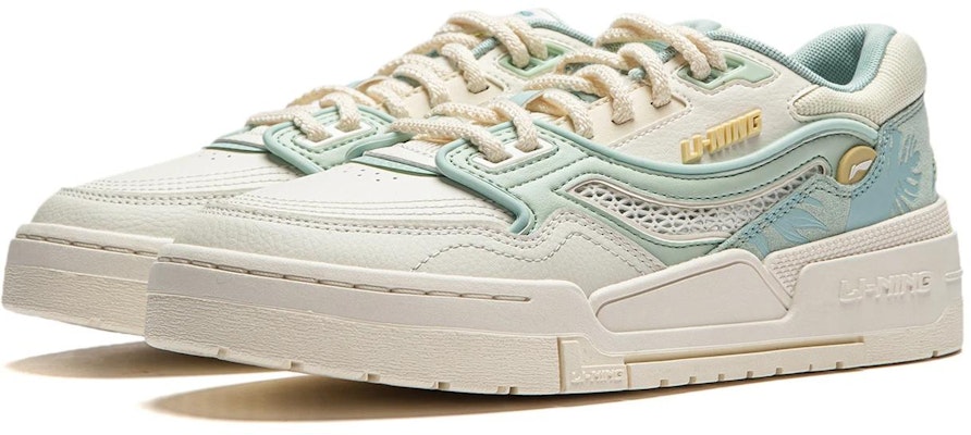 (W) Li-Ning 001 BTC 'Beige Biru' AGCU054-2 Lookbook (W) Li-Ning 001 BTC 'Beige Biru' AGCU054-2