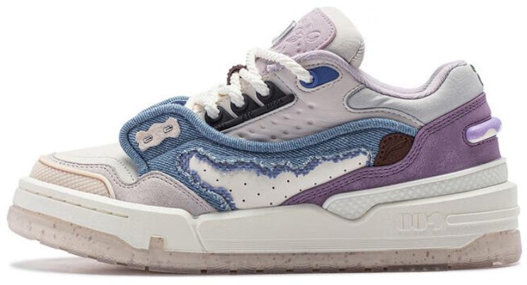 (Women) Li-Ning 001 BTC Mega 'White Blue Purple' AGCU004-3 Buy (Women) Li-Ning 001 BTC Mega 'White Blue Purple' AGCU004-3