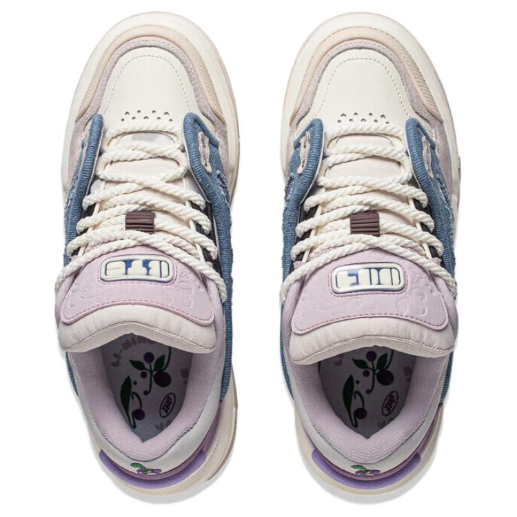 Shop (W) Li-Ning 001 BTC Mega 'Putih Biru Ungu' AGCU004-3