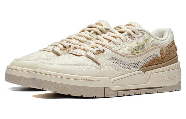 Lookbook (W) Li-Ning 001 BTC Prm 'Putih Beige' AGCT068-1