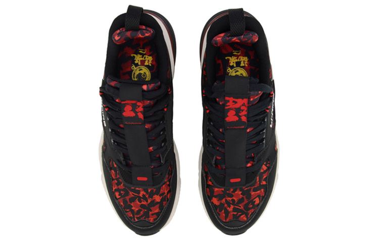 Shop (W) Li-Ning 001 Clásico 'Negro Rojo' AGCP024-2