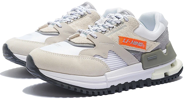 (W) Li-Ning 001 Classic ''Grijs Oranje'' AZGS078-4 Shop (W) Li-Ning 001 Classic ''Grijs Oranje'' AZGS078-4