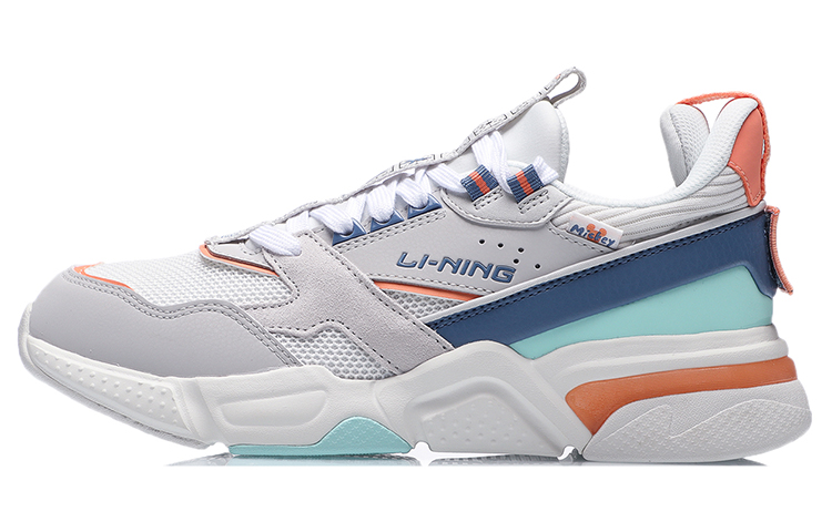 (Women) Li-Ning 001 Classic Low 'Grey White' AGCR032-3