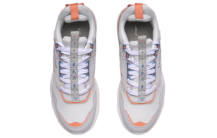 Shop (W) Li-Ning 001 Clásico Bajo 'Gris Blanco' AGCR032-3