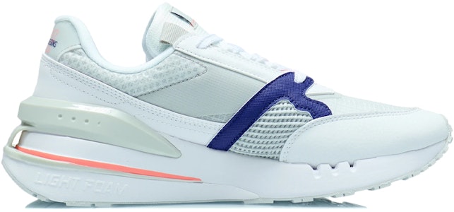 (W) Li-Ning 001 Rendah 'Putih Kelabu Biru' AGCR184-1 Order (W) Li-Ning 001 Rendah 'Putih Kelabu Biru' AGCR184-1