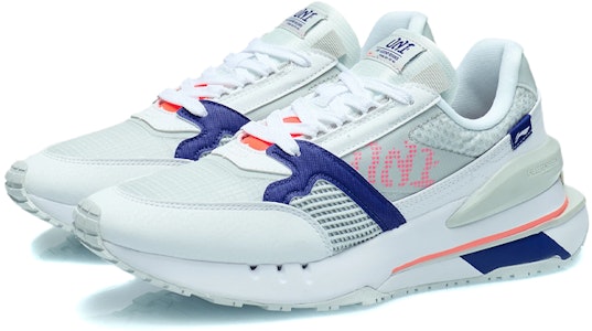 (W) Li-Ning 001 Rendah 'Putih Kelabu Biru' AGCR184-1 Lookbook (W) Li-Ning 001 Rendah 'Putih Kelabu Biru' AGCR184-1