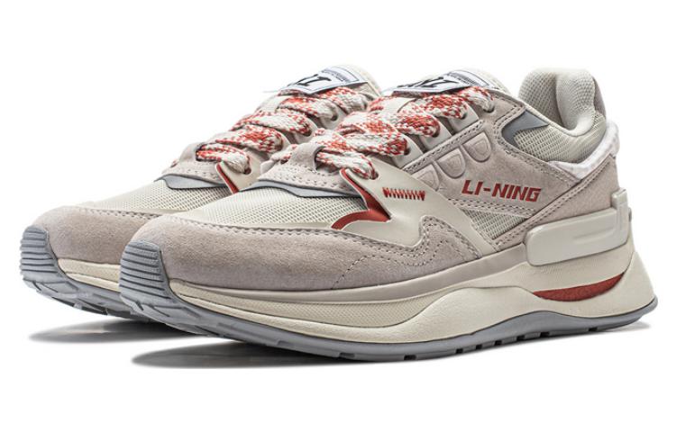 Lookbook (W) 李寧001 Moment V2「グレーベージュ」 AGCU062-1