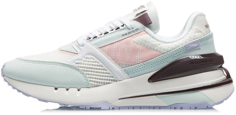 (Women) Li-Ning 001 Newborn 'White Wan Blue' AGCR184-2 Buy (Women) Li-Ning 001 Newborn 'White Wan Blue' AGCR184-2