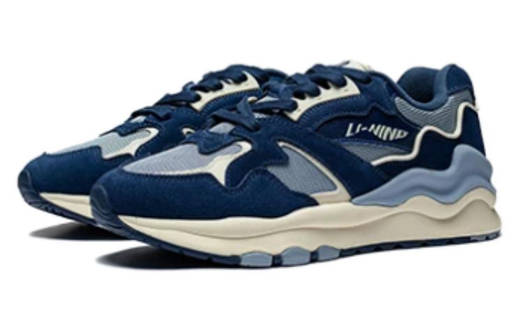 Shop (W) Li-Ning 001 Shanhai 'Abu Navy Beige' AZGT008-3