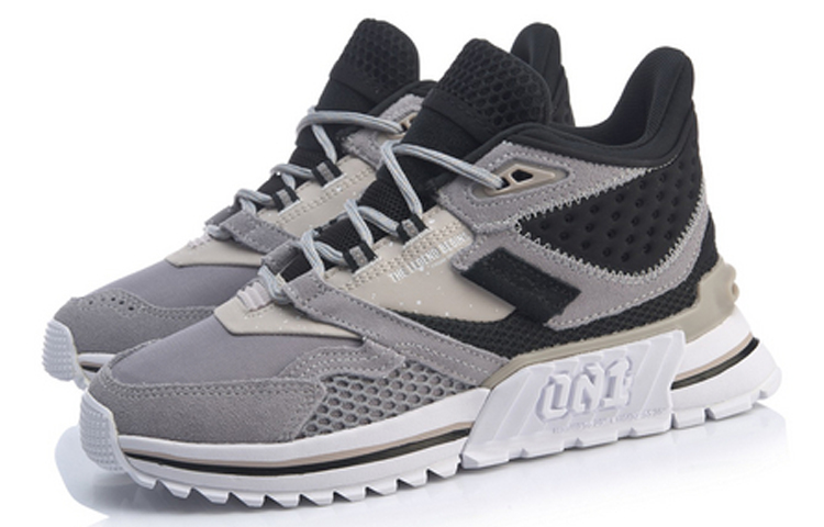 Lookbook (W) Li-Ning 001 T1000 Winter Mid 'Kelabu Hitam' AGLP094-5