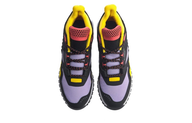 Lookbook (W) 리닝 001 T1000 윈터 미드 '옐로우 퍼플' AGLP094-1