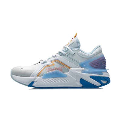 (W) Li-Ning 001 Ti 'White Blue Purple'