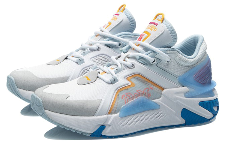 Lookbook (W) 李寧 001 Ti 白青紫 (Li-Ning 001 Ti シロアオムラサキ) AGLR008-1