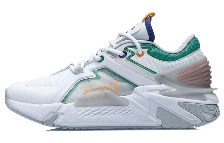 (Women) Li-Ning 001 Ti 'White Grey Green' AGLR008-3
