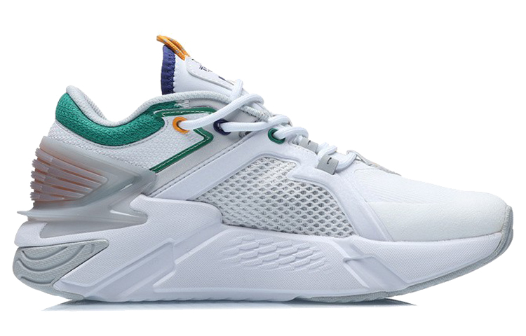 Order (W) 李宁001 Ti '白灰绿' AGLR008-3