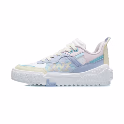 (W) Li-Ning 001 Unblock 'White Light Blue Weak Pink'
