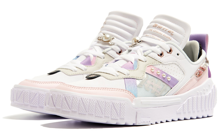 Order (W) Li-Ning 001 Unblock Blossom 'Blanco Gris Claro' AGCR346-2